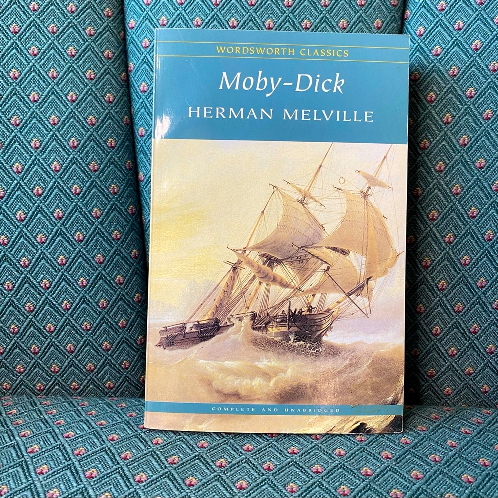 Moby-Dick by Herman Melville. Wordsworth Classics Edition, Complete & Unabridged